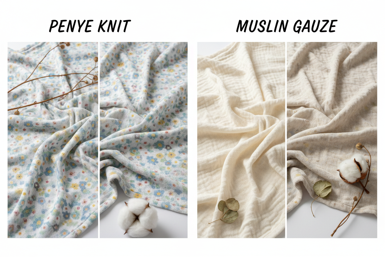 Penye mi Müslin mi? Bebek Ürünlerinde Kumaş Seçimi Rehberi