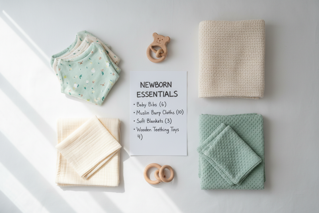 Yenidoğan Bebek İçin İlk Alışveriş Listesi: Nelere İhtiyacınız Var?