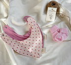 Liya&Co pamuk penye bebek önlüğü 2'li set, çıt çıtlı, yumuşak ve pratik kullanım