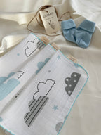 Liya&Co müslin ağız bezi seti, %100 pamuk, yumuşacık ve nefes alabilir