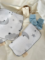 Müslin ağız bezi detay, yumuşak doku, makinede yıkanabilir, Türkiye üretimi