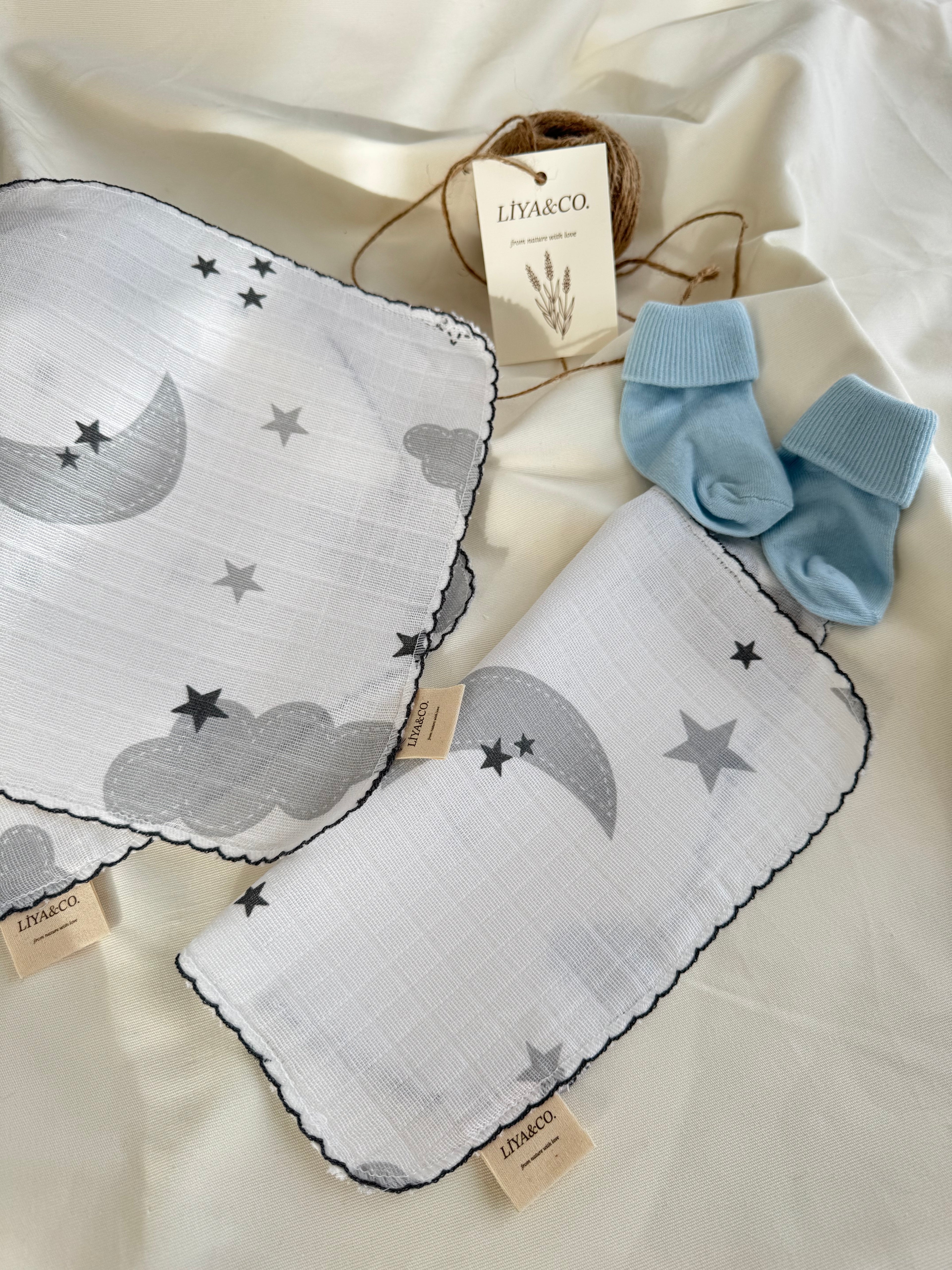 Müslin ağız bezi detay, yumuşak doku, makinede yıkanabilir, Türkiye üretimi